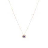 Gargantilha Pérola Negra ouro 18k