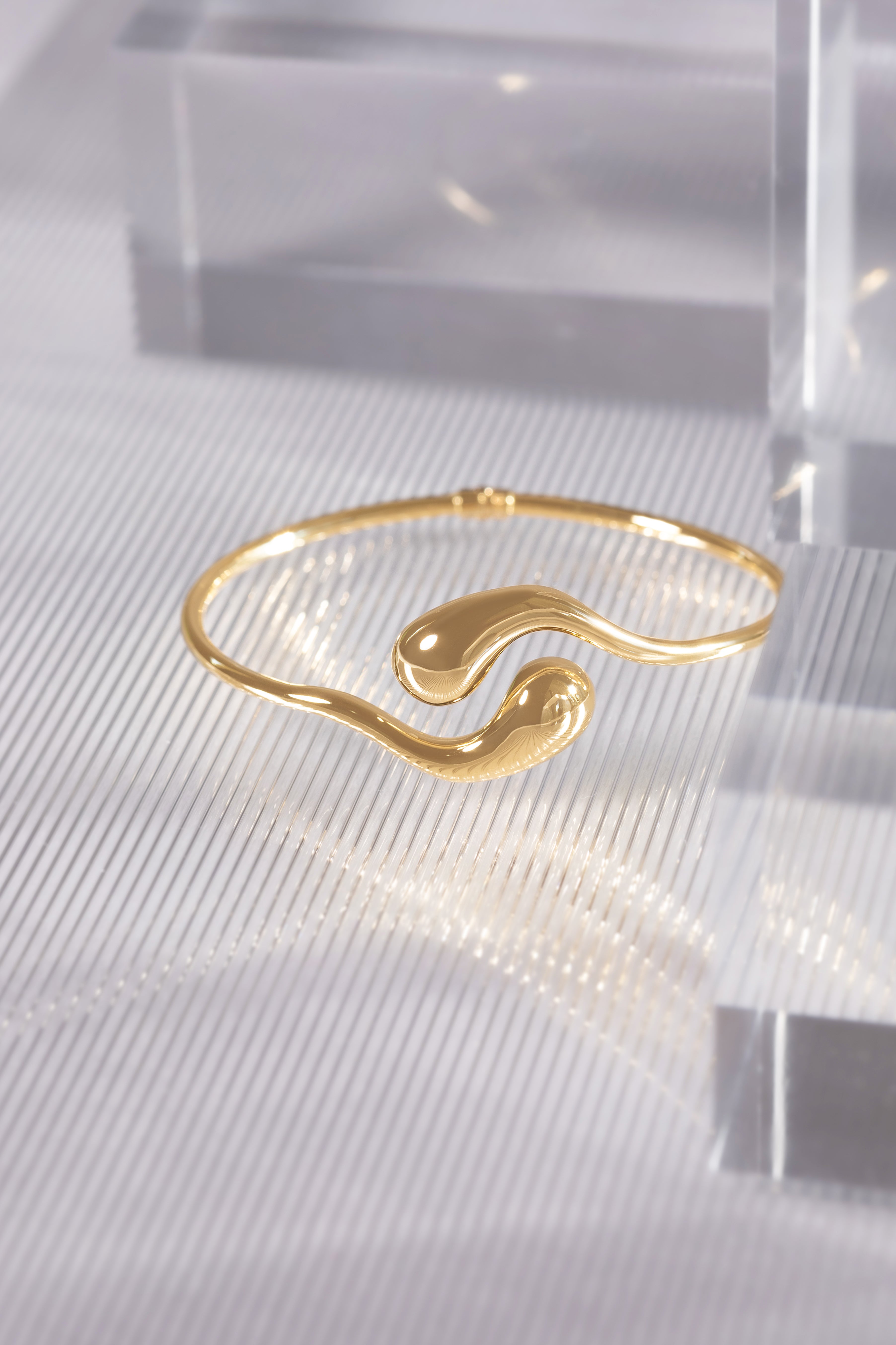 Pulseira Bracelete Duo ouro 18k