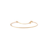 Pulseira Bracelete Fio redondo ouro 18k (sob encomenda)