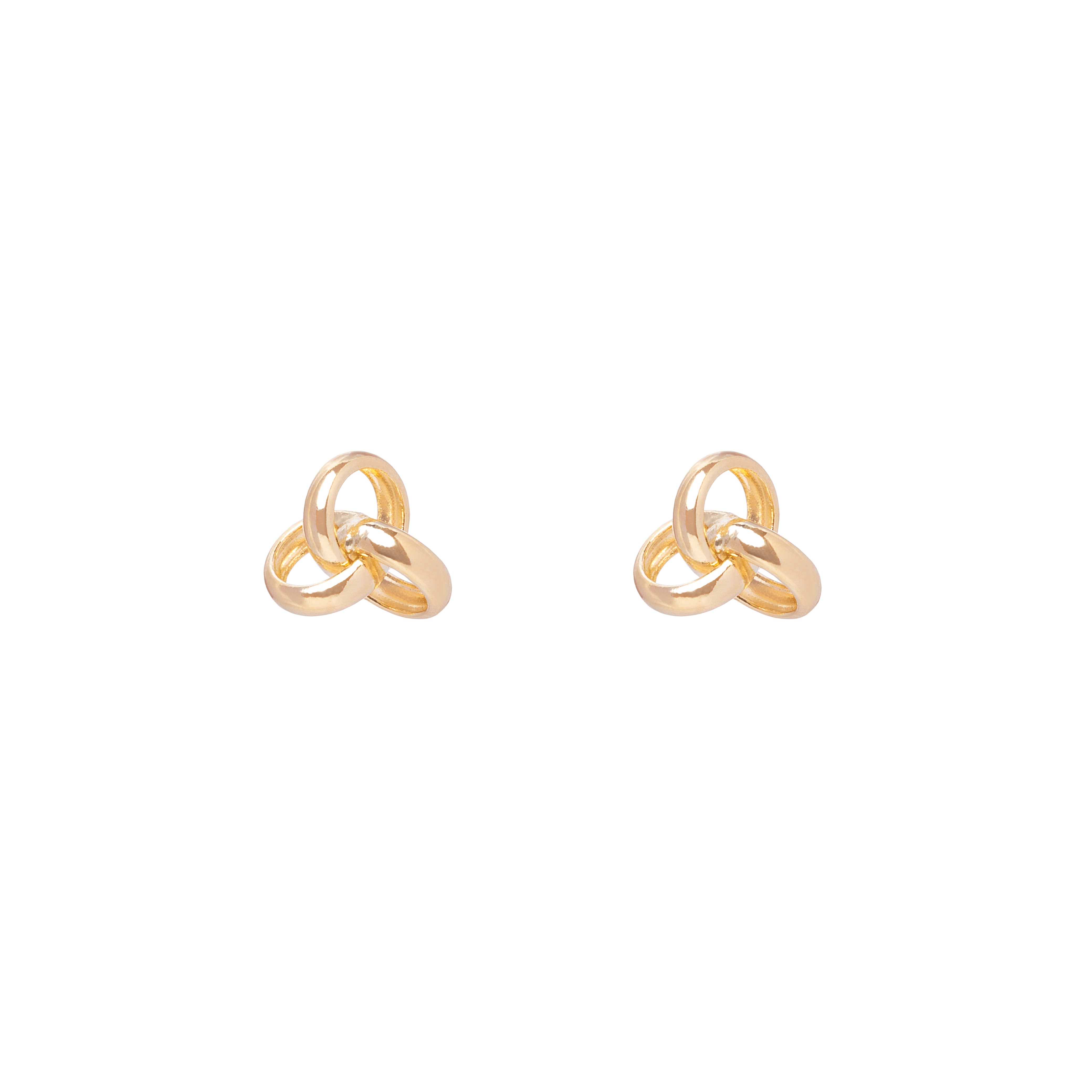 Brinco Petit União ouro 18k