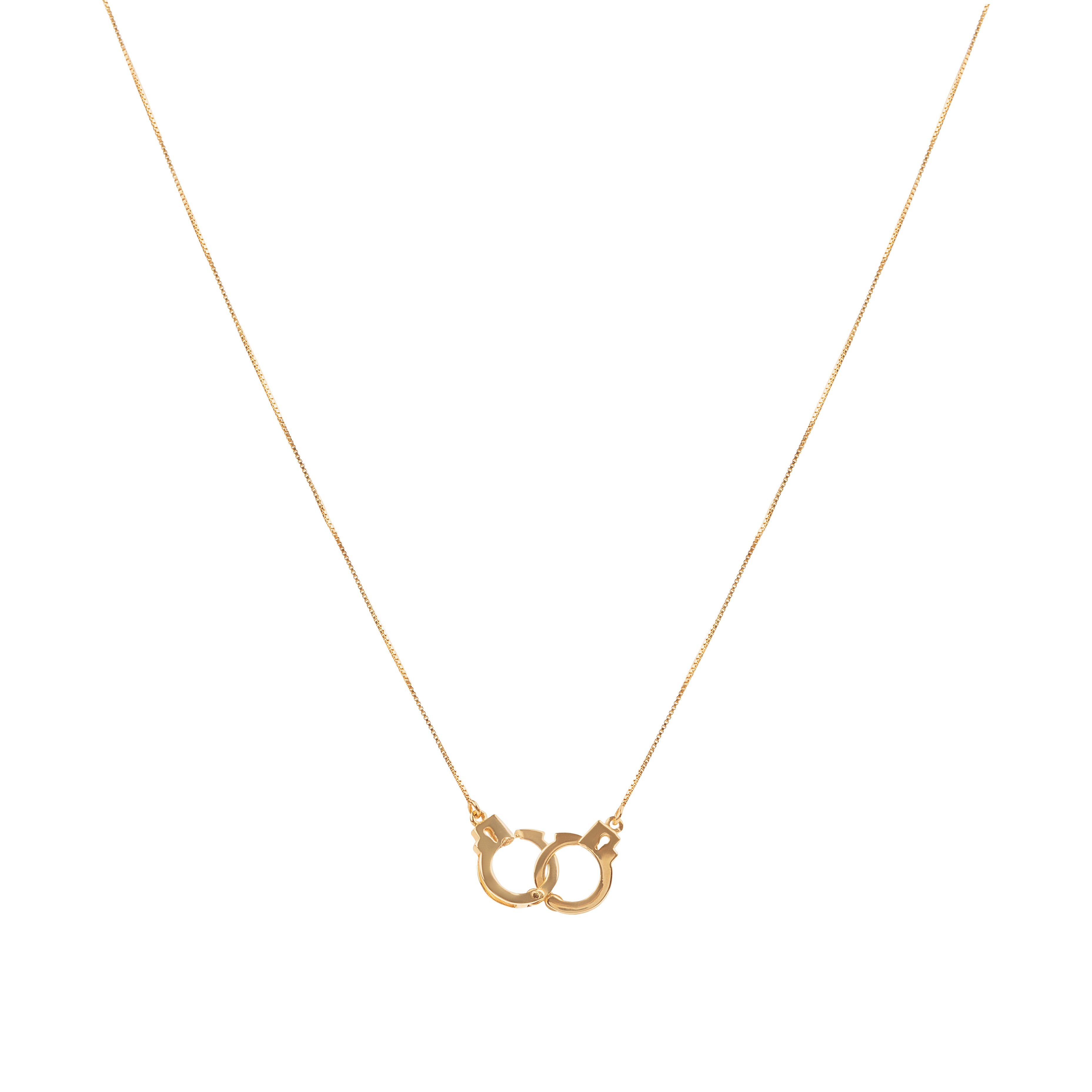 Gargantilha Algemas ouro 18k