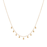 Gargantilha Gotinhas ouro 18k