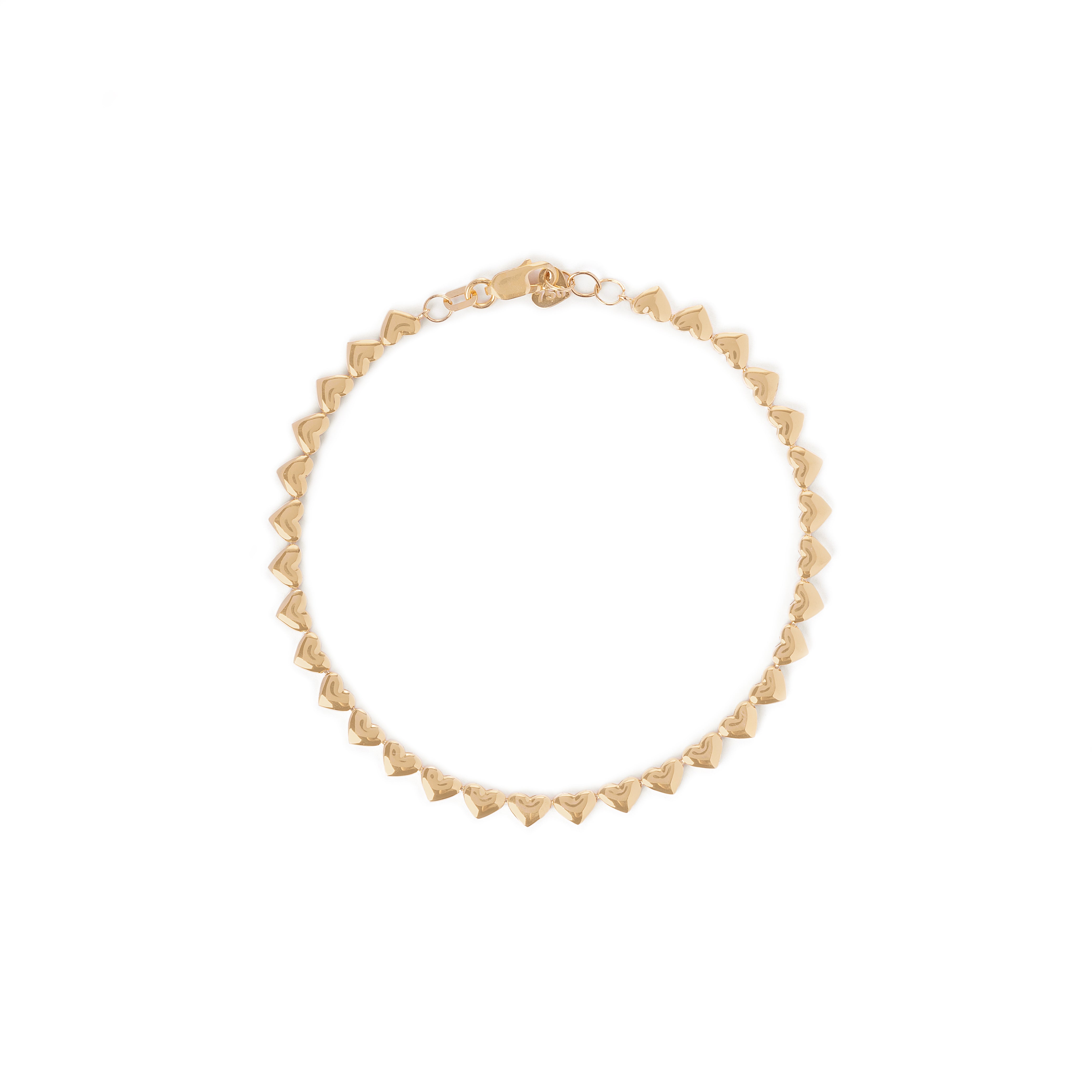 Pulseira Corintos ouro 18k