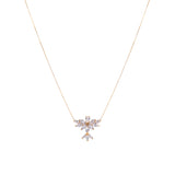 Gargantilha Divino em zircônia ouro 18k