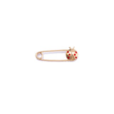 Alfinete Petit Joaninha ouro 18k