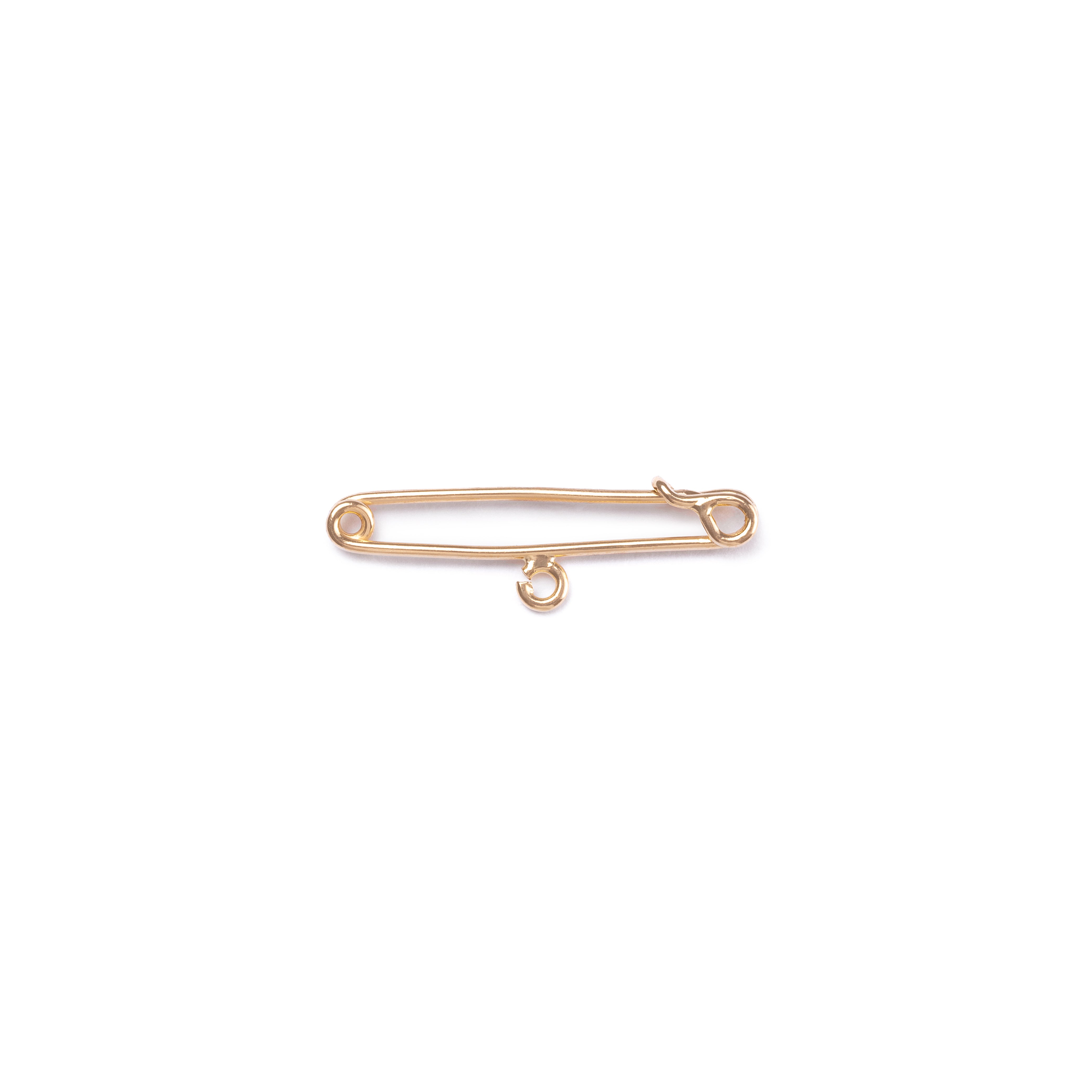 Alfinete Petit Simples ouro 18k