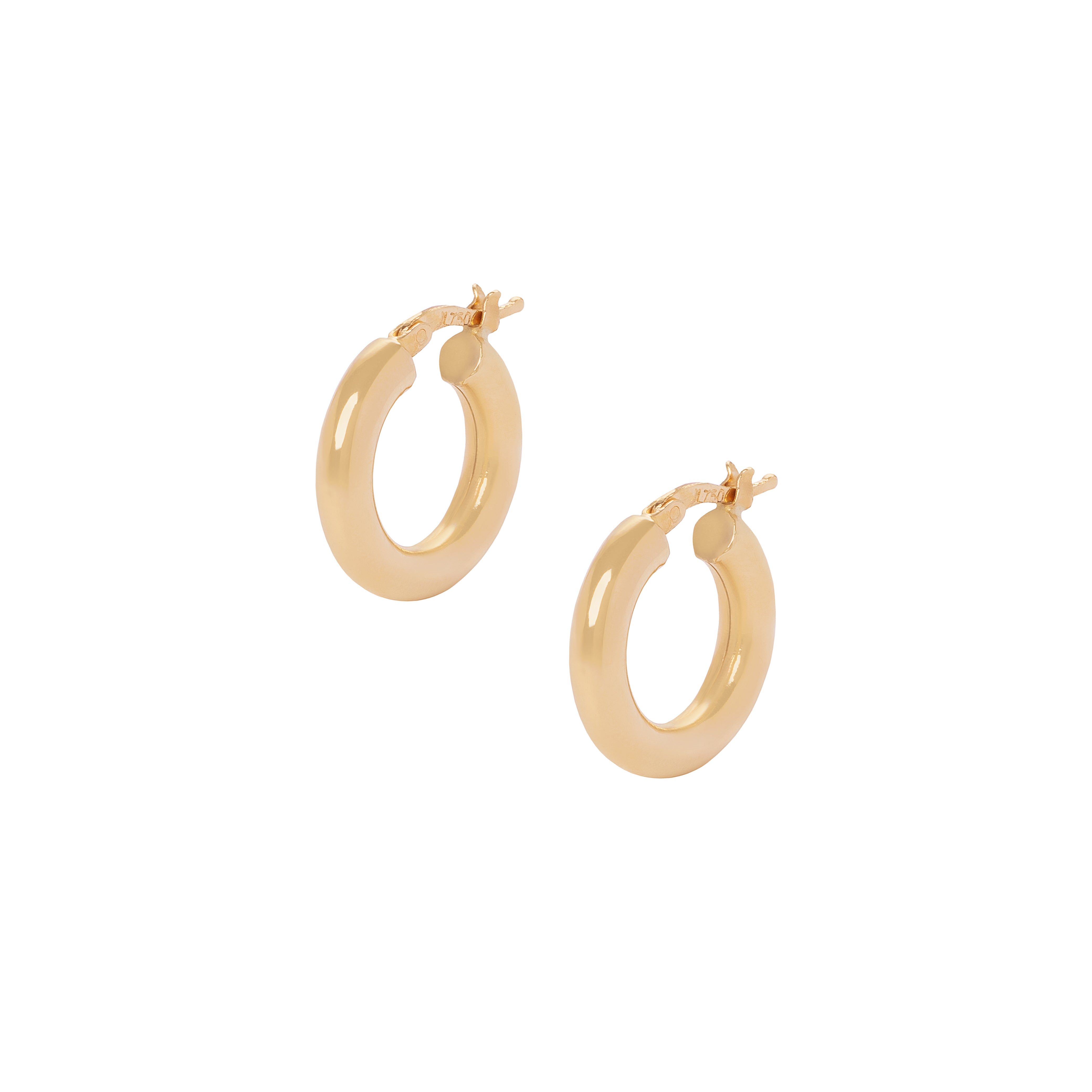 Brinco argola Alanya em Ouro 18k