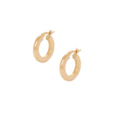 Brinco argola Alanya em Ouro 18k