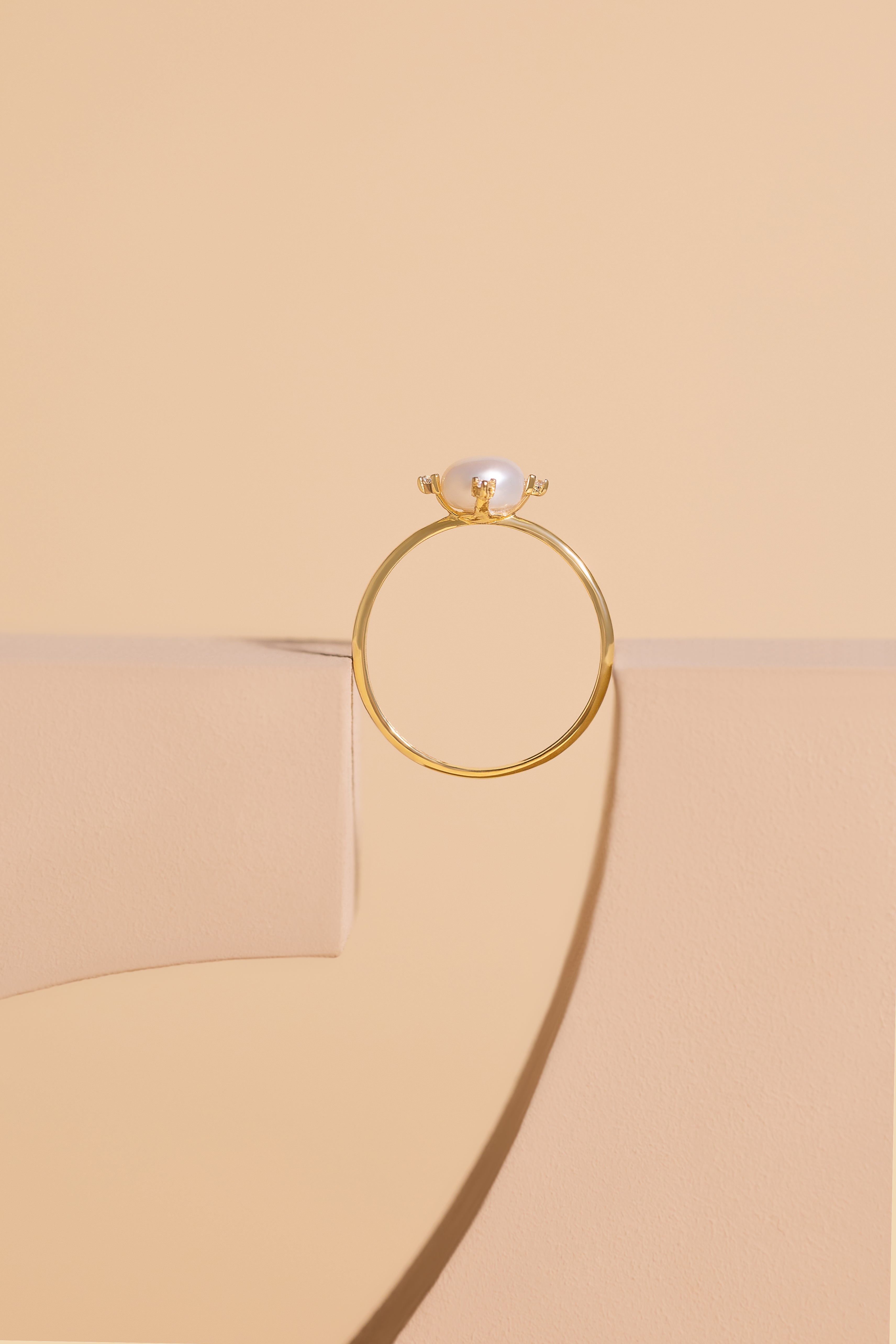 Anel Perola Luciana Sagioro