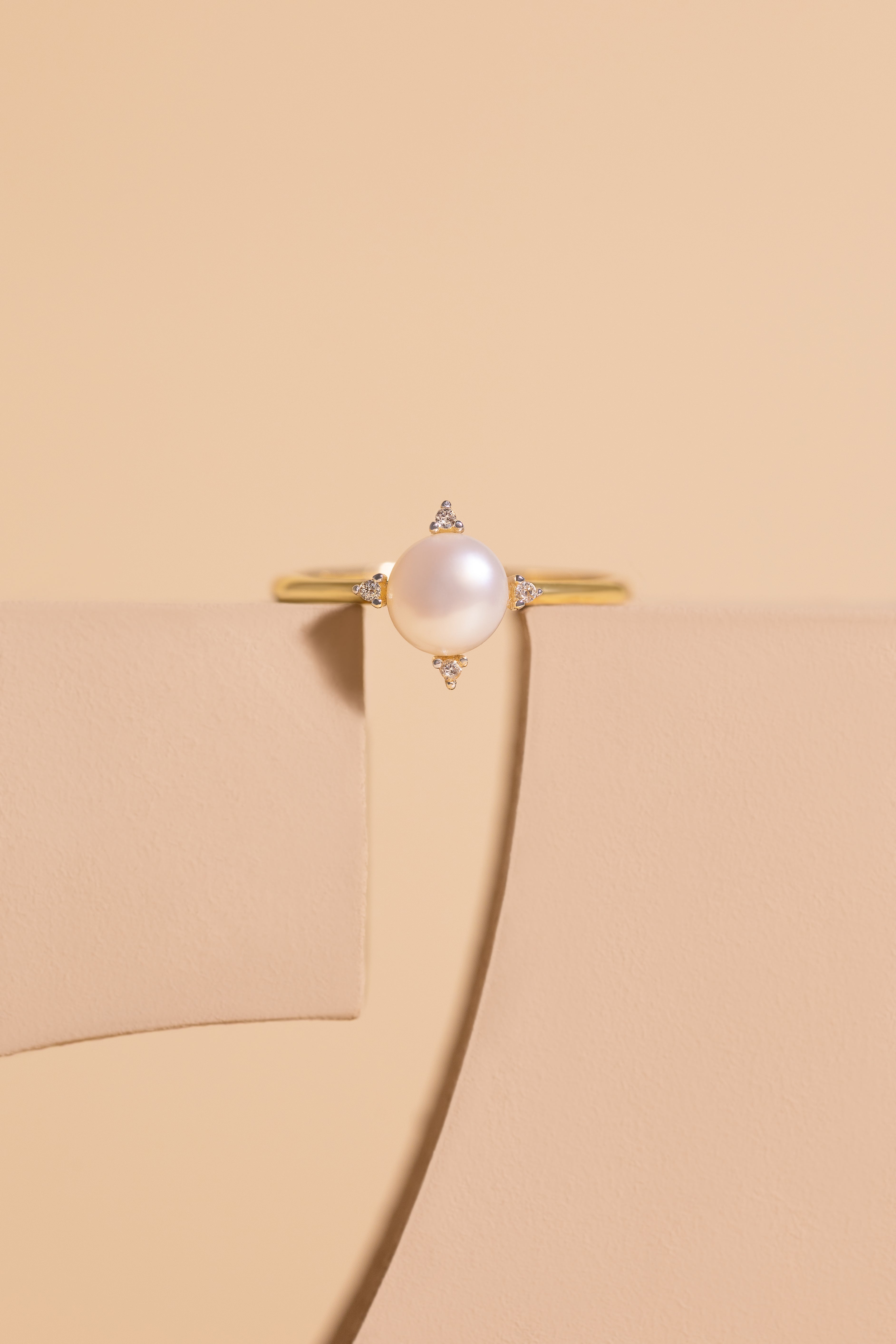 Anel Perola Luciana Sagioro