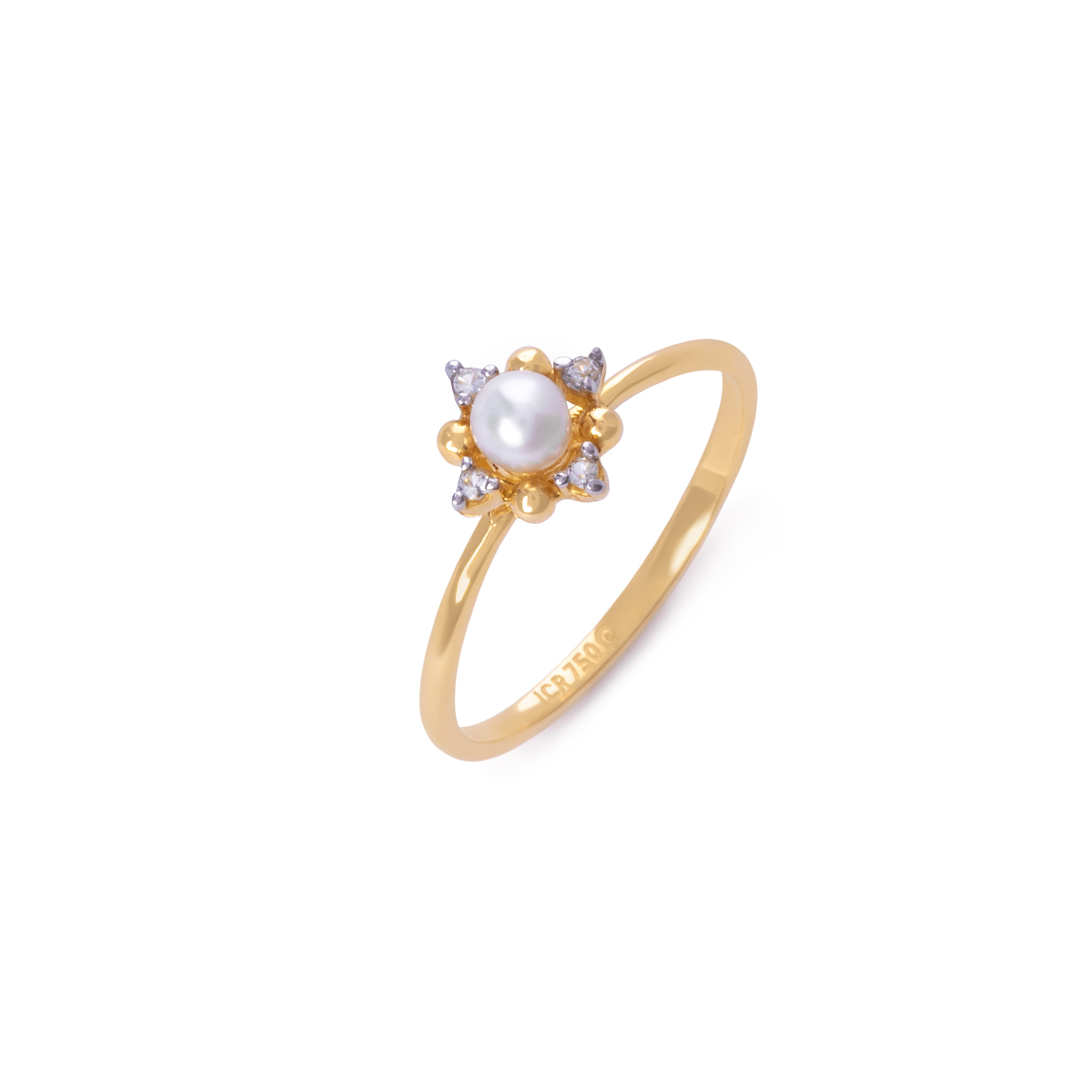 Anel Petit Star ouro 18k