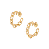 Brinco argola Nyon em Ouro 18k