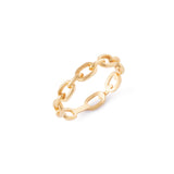 Anel Corrente ouro 18k