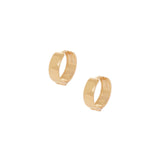 Brinco Argolinha Orbe ouro 18k