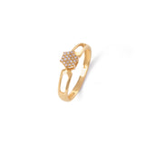 Anel Chuveiro Nice ouro 18k